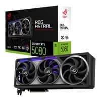 ASUS ROG ASTRAL NVIDIA GeForce RTX 5080 GAMING OC 16GB GDDR7 Graphics Card, DLSS 4, 10752 Core, 2790 MHz Boost
