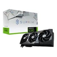 MSI NVIDIA GeForce RTX 5080 SUPRIM SOC 16GB GDDR7 Ray-Tracing Graphics Card, DLSS 4, 10752 Core, 2745 MHz Boost