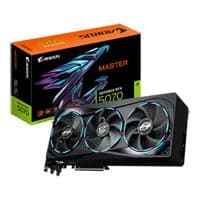 Gigabyte AORUS NVIDIA GeForce RTX 5070 MASTER 12GB GDDR7 Ray-Tracing Graphics Card, DLSS 4, 6144 Cores, 2715 MHz Boost