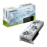 Gigabyte NVIDIA GeForce RTX 5070 EAGLE OC ICE SFF 12GB GDDR7 Graphics Card, DLSS 4, 6144 Cores, 2587 MHz Boost