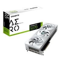 Gigabyte NVIDIA GeForce RTX 5070 AERO OC 12GB GDDR7 Ray-Tracing Graphics Card, 6144 Cores, 2625 MHz Boost