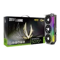 ZOTAC NVIDIA GeForce RTX 5070 Ti AMP EXTREME INFINITY 16GB GDDR7 Graphics Card, DLSS 4, 8960 Cores, 2512 MHz Boost