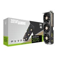 ZOTAC NVIDIA GeForce RTX 5070 SOLID OC 12GB GDDR7 Ray-Tracing Graphics Card, DLSS 4, 6144 Cores, 2542 MHz Boost