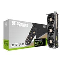 ZOTAC NVIDIA GeForce RTX 5070 SOLID 12GB GDDR7 Ray-Tracing Graphics Card, DLSS 4, 6144 Cores, 2512 MHz Boost