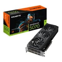 Gigabyte NVIDIA GeForce RTX 5070 WINDFORCE SFF 12GB GDDR7 Graphics Card, DLSS 4, 6144 Cores, 2512 MHz Boost