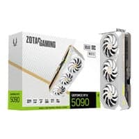 ZOTAC NVIDIA GeForce RTX 5090 SOLID OC WHITE GDDR7 Ray-Tracing Graphics Card, DLSS 4, 21760 Cores, 2422 MHz Boost