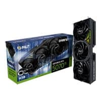 PALIT NVIDIA GeForce RTX 5070 Ti GamingPro OC 16GB GDDR7 Ray-Tracing Graphics Card, DLSS 4, 8960 Core, 2482 MHz Boost