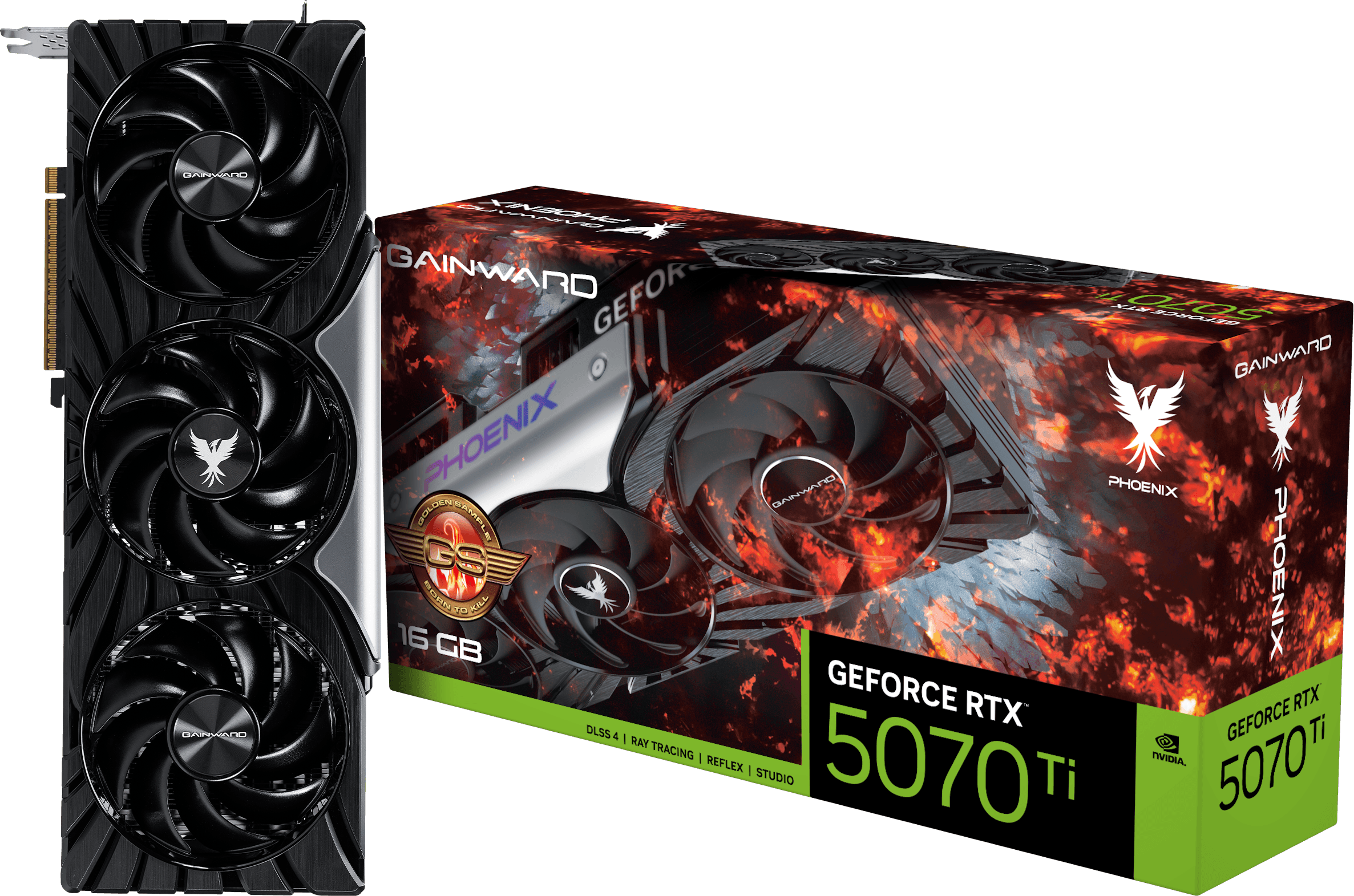 Gainward GeForce RTX 5070 Ti Phoenix GS V1 16GB GDDR7 PCI-Express Graphics Card