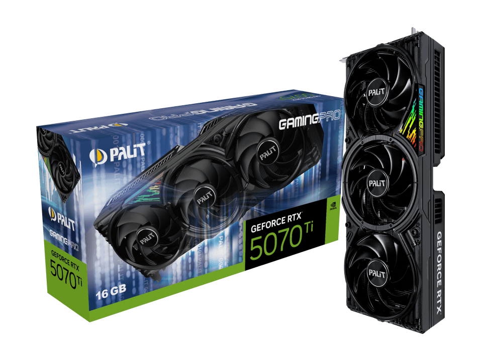Palit GeForce RTX 5070 Ti Gaming Pro 16GB GDDR7 PCI-Express Graphics Card