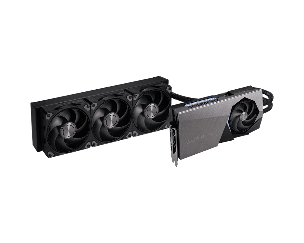 MSI NVIDIA GeForce RTX 5080 16G SUPRIM LIQUID SOC GDDR7 Graphics Card