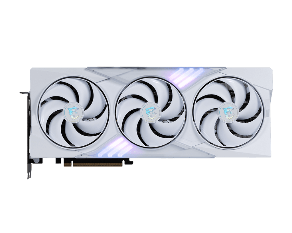 MSI NVIDIA GeForce RTX 5080 16G GAMING TRIO OC WHITE GDDR7 Graphics Card