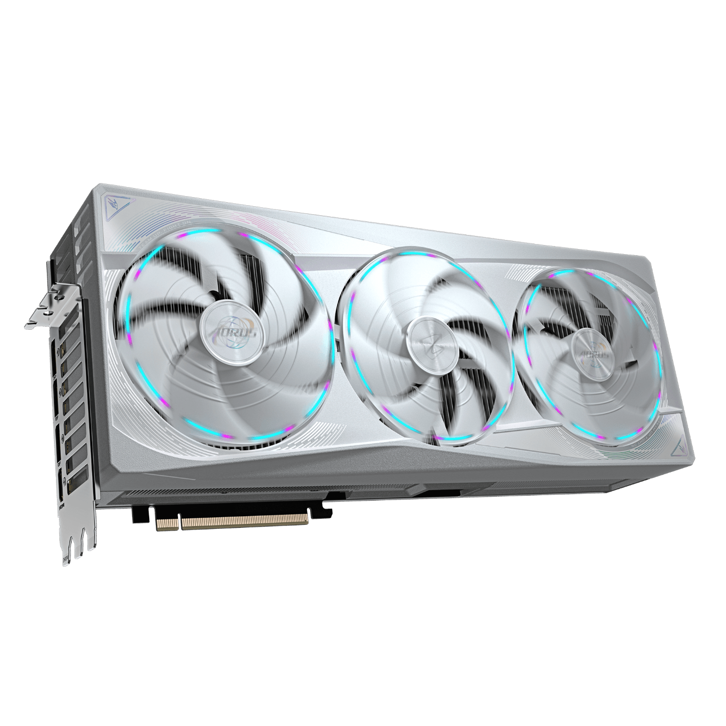 Gigabyte AORUS GeForce RTX 5090 MASTER ICE 32G GDDR7 Graphics Card - White - GV-N5090AORUSM ICE-32GD