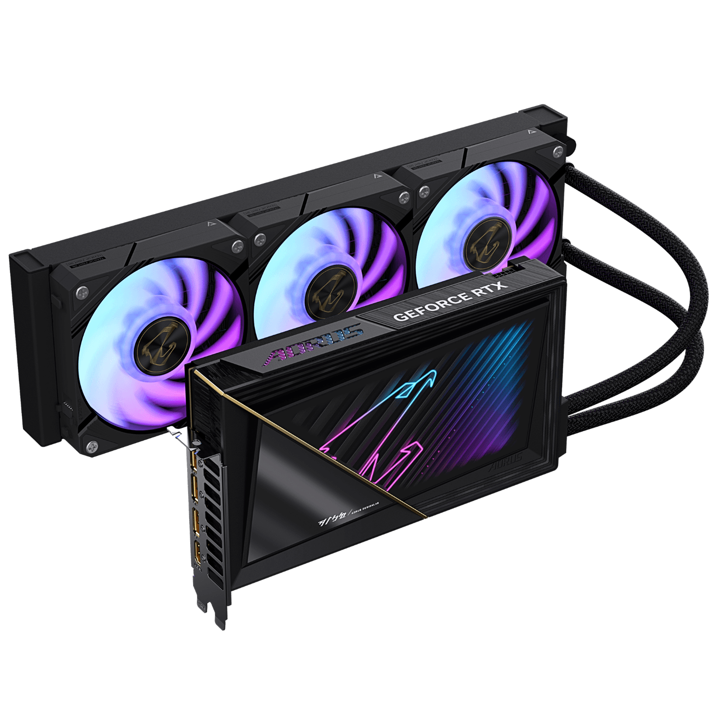 Gigabyte AORUS GeForce RTX 5090 XTREME WATERFORCE 32G GDDR7 Graphics Card - GV-N5090AORUSX W-32GD