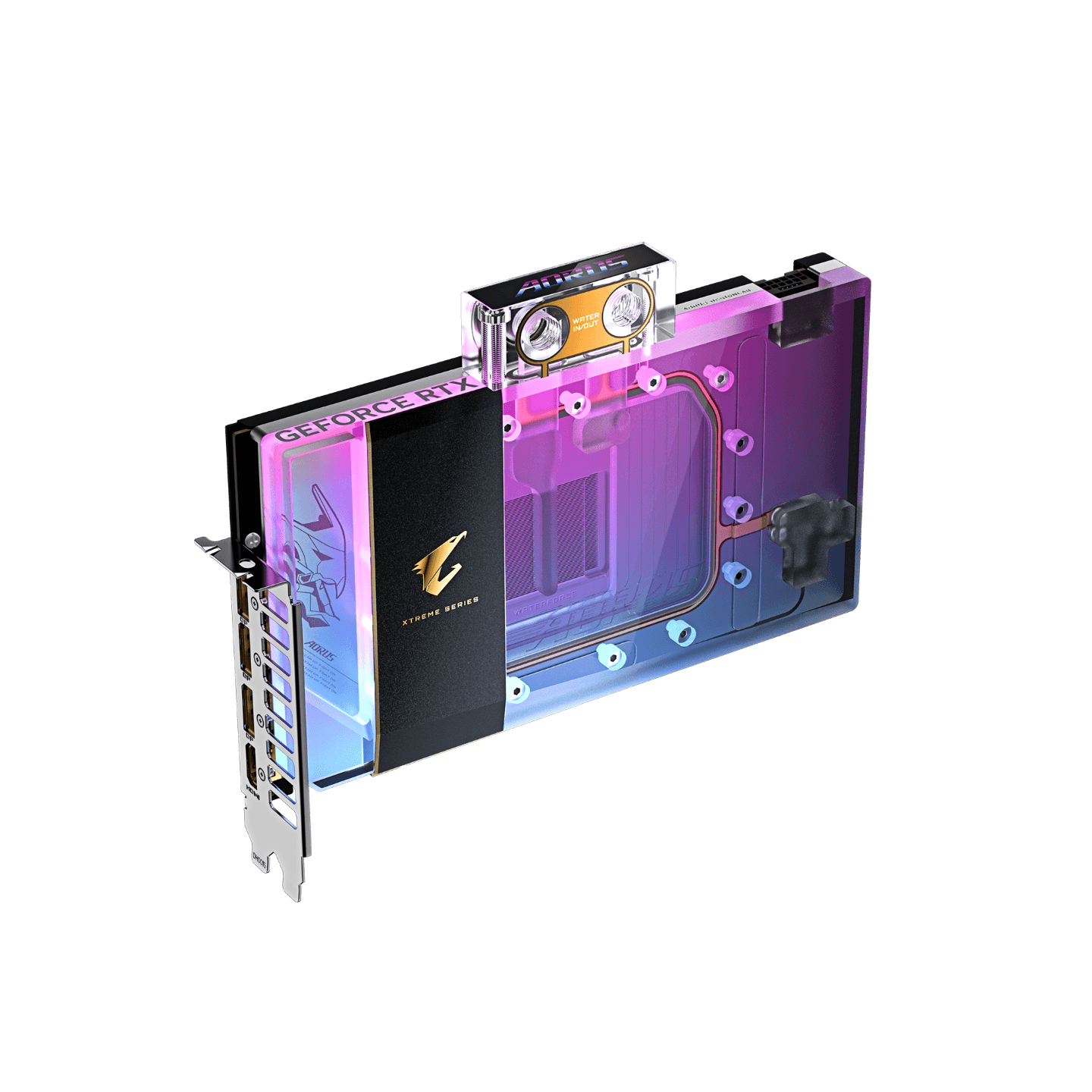 Gigabyte AORUS GeForce RTX 5090 XTREME WATERFORCE WB 32G GDDR7 Watercooled Graphics Card - GV-N5090AORUSX WB-32GD