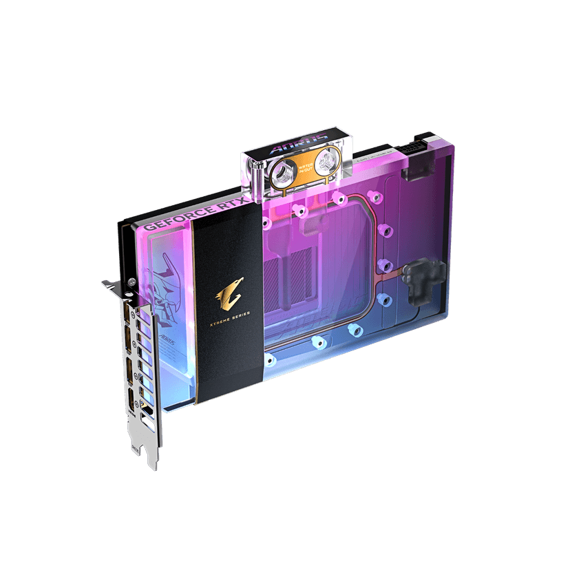 Gigabyte AORUS GeForce RTX 5090 XTREME WATERFORCE WB 32G GDDR7 Watercooled Graphics Card - GV-N5090AORUSX WB-32GD - RTX%205090 graphics card from Awd-it